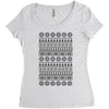ugly christmas Women's Triblend Scoop T-shirt