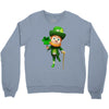 DABBİNG LEPRECHAUN Crewneck Sweatshirt