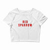 Red Sparrow Crop Top
