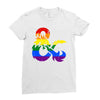 dungeons and dragons lgbtq Ladies Fitted T-Shirt