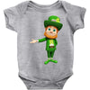 DABBİNG LEPRECHAUN Baby Onesie