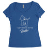 i can't believe it's not butter Women's Triblend Scoop T-shirt