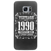 vintage made in 1990 perfectly aged a living legend Samsung Galaxy S7 Edge