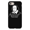 shakespeare beard quote much ado about nothing iPhone 8