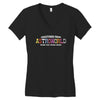 greeting from astroworld wish you were here white Women's V-Neck T-Shirt