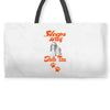 Sleeps With Shih Tzu Weekender Totes