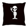 alien Throw Pillow
