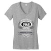 vintage quality without compromise 1968 aged to perfection Women's V-Neck T-Shirt