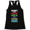 daddy you are my favorite superhero Racerback Tank