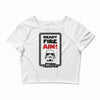 ready fire aim Crop Top