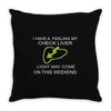 liver Throw Pillow