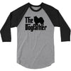the dogfather american eskimo dog 3/4 Sleeve Shirt