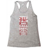 Keep Calm And Call Daryl Racerback Tank