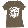transformers mosaic Ladies Fitted T-Shirt