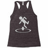 man is go Racerback Tank