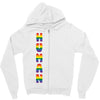 Human, Gay Pride Zipper Hoodie