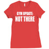 gym update not there Ladies Fitted T-Shirt