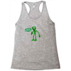 green man dance says hello 2018 Racerback Tank