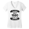 Premium Vintage  1980 Women's V-Neck T-Shirt