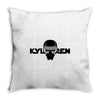 kylo ren helmet Throw Pillow