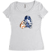 droid hug Women's Triblend Scoop T-shirt