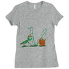 at last we meet Ladies Fitted T-Shirt