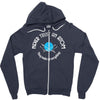 never trust an atom they make up everything Zipper Hoodie