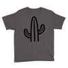 minimalistic cactus Youth Tee
