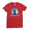 pay attention to me Ladies Fitted T-Shirt