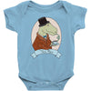 tea rex Baby Onesie