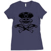 retro pirate Ladies Fitted T-Shirt