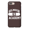 gilmour academy   as worn by dave   pink floyd   mens music iPhone 8 Plus