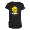Backpack Maternity Scoop Neck T-shirt