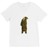 Bear in The Forest V-Neck Tee