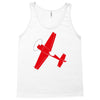 pilot flieger airplane flugzeug extra300 rc flyer Tank Top