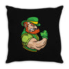 happy saint patrick day Throw Pillow