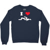 i love sushi Crewneck Sweatshirt