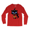 witch cat Long Sleeve Shirts