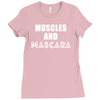 muscles and mascara Ladies Fitted T-Shirt