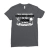 I Love Someone with Carcionid Cancer to The Moon and Back to Infinity Ladies Fitted T-Shirt