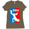 national breakdancing association breakdance Ladies Fitted T-Shirt