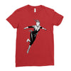 captain marvel 8 Ladies Fitted T-Shirt