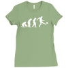 football evolution Ladies Fitted T-Shirt