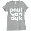 paul van dyk house Ladies Fitted T-Shirt