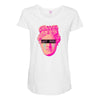 not sad Maternity Scoop Neck T-shirt