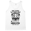 Life After Death Mess With My Daughter Tank Top