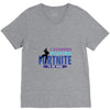 i Stopped Playing Fortnite To Be Here V-Neck Tee