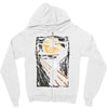 burton's scream Zipper Hoodie