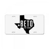 Beto For Senate Texas Map License Plate