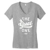 the great one Women's V-Neck T-Shirt